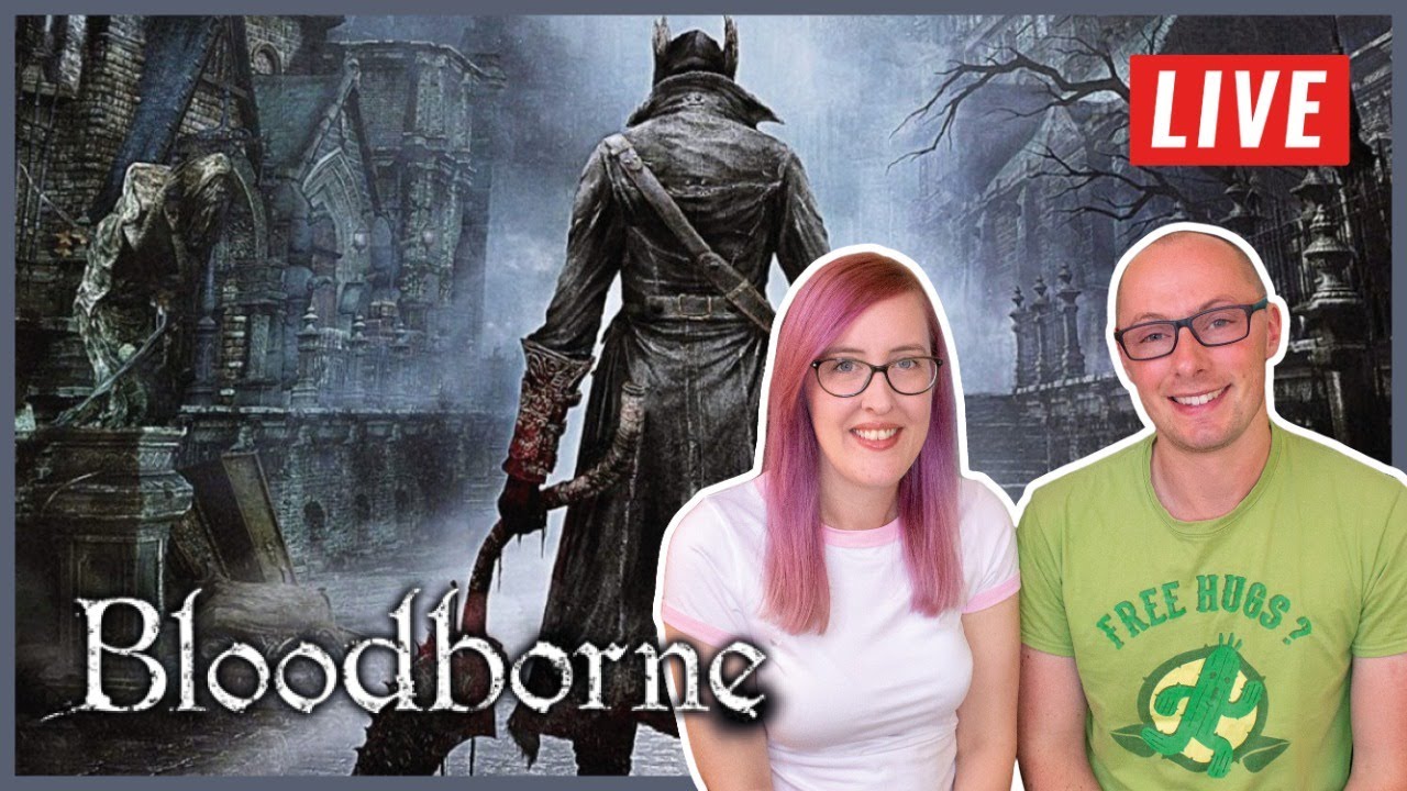 Trying My FIRST Souls Game! | Gaming After Bed plays Bloodborne!