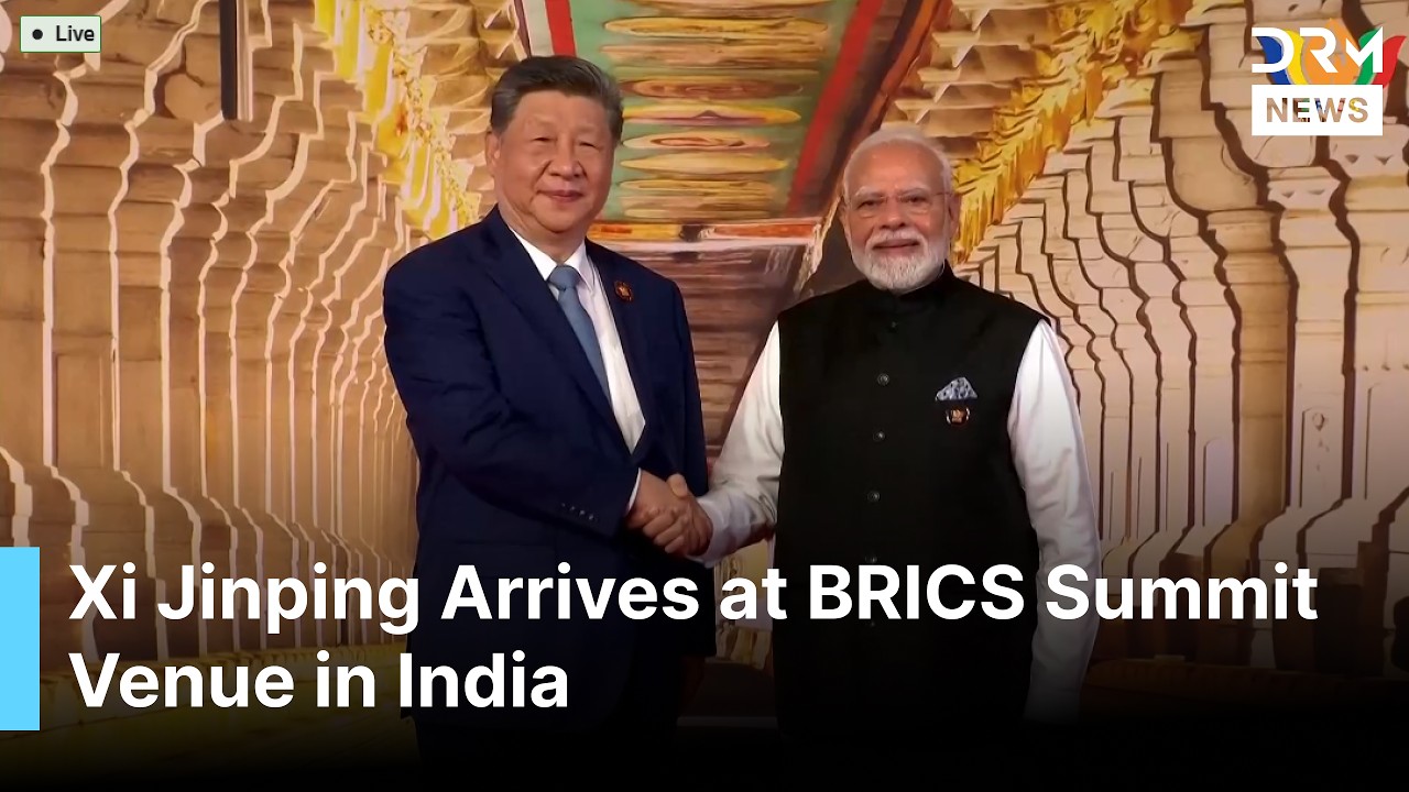 Modi Welcomes Chinese President Xi Jinping at New Delhi BRICS Summit as World Leaders Gather | AC1G