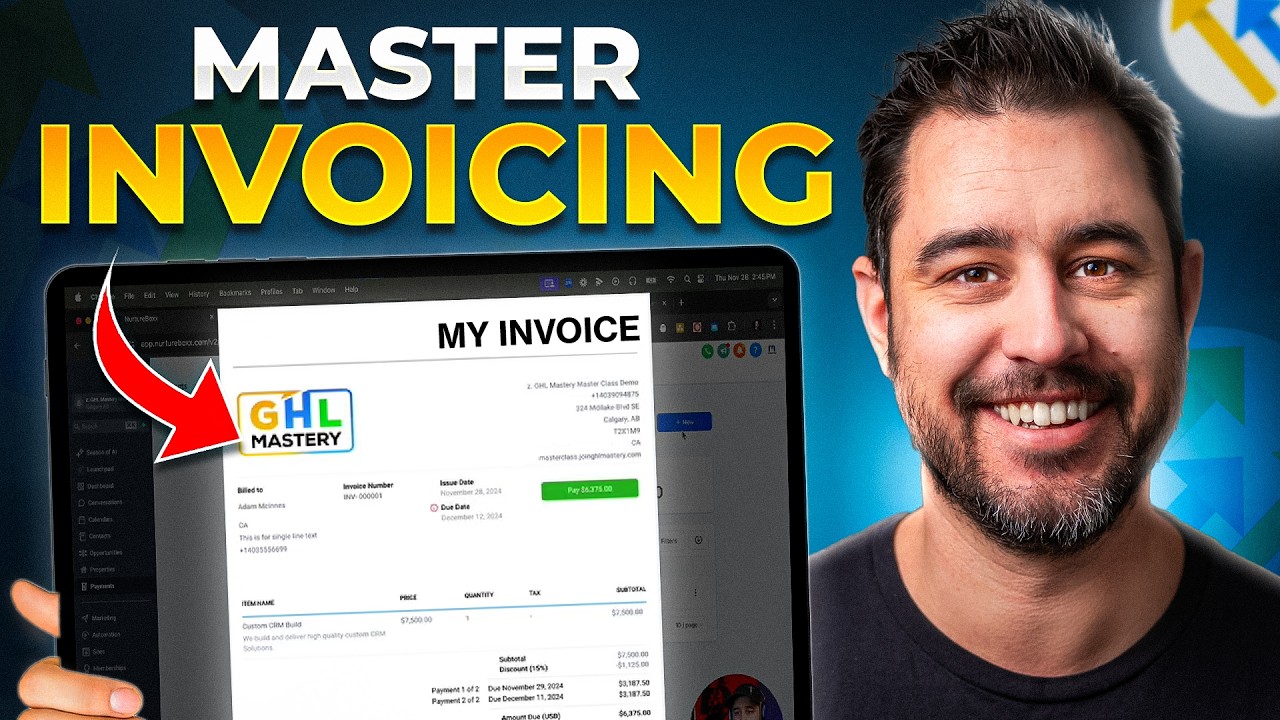 How to Set Up Invoicing in GoHighLevel (Step-by-Step Tutorial)