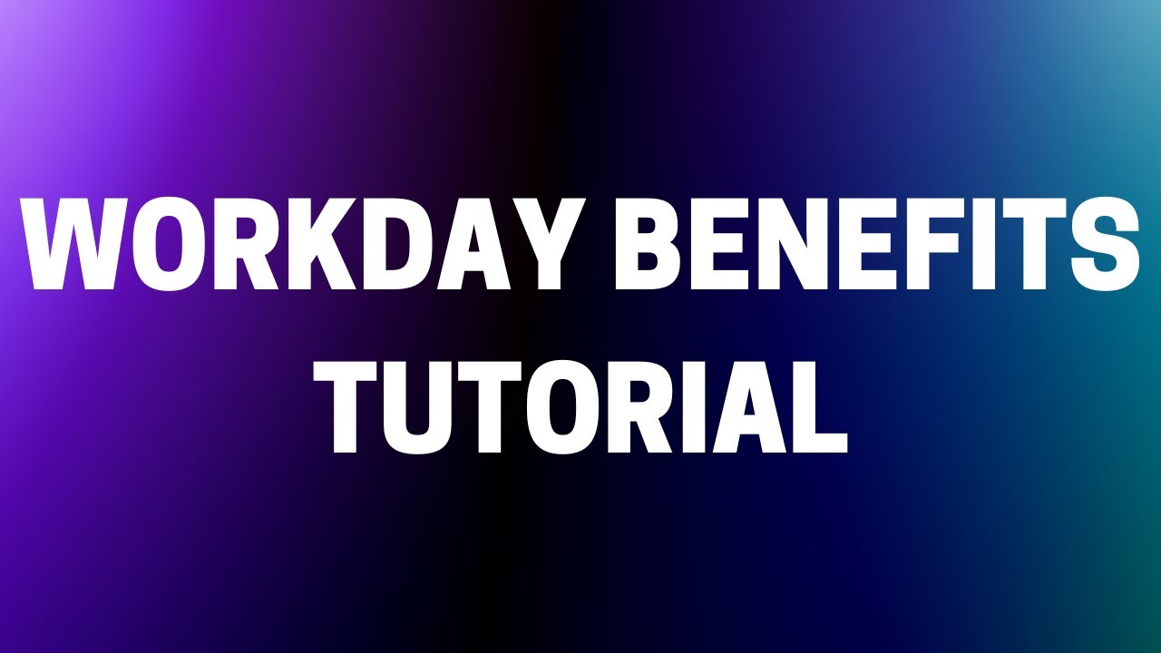 Workday Benefits Recruiting | Workday Benefits Certification | Workday Benefits Tutorial | Workday
