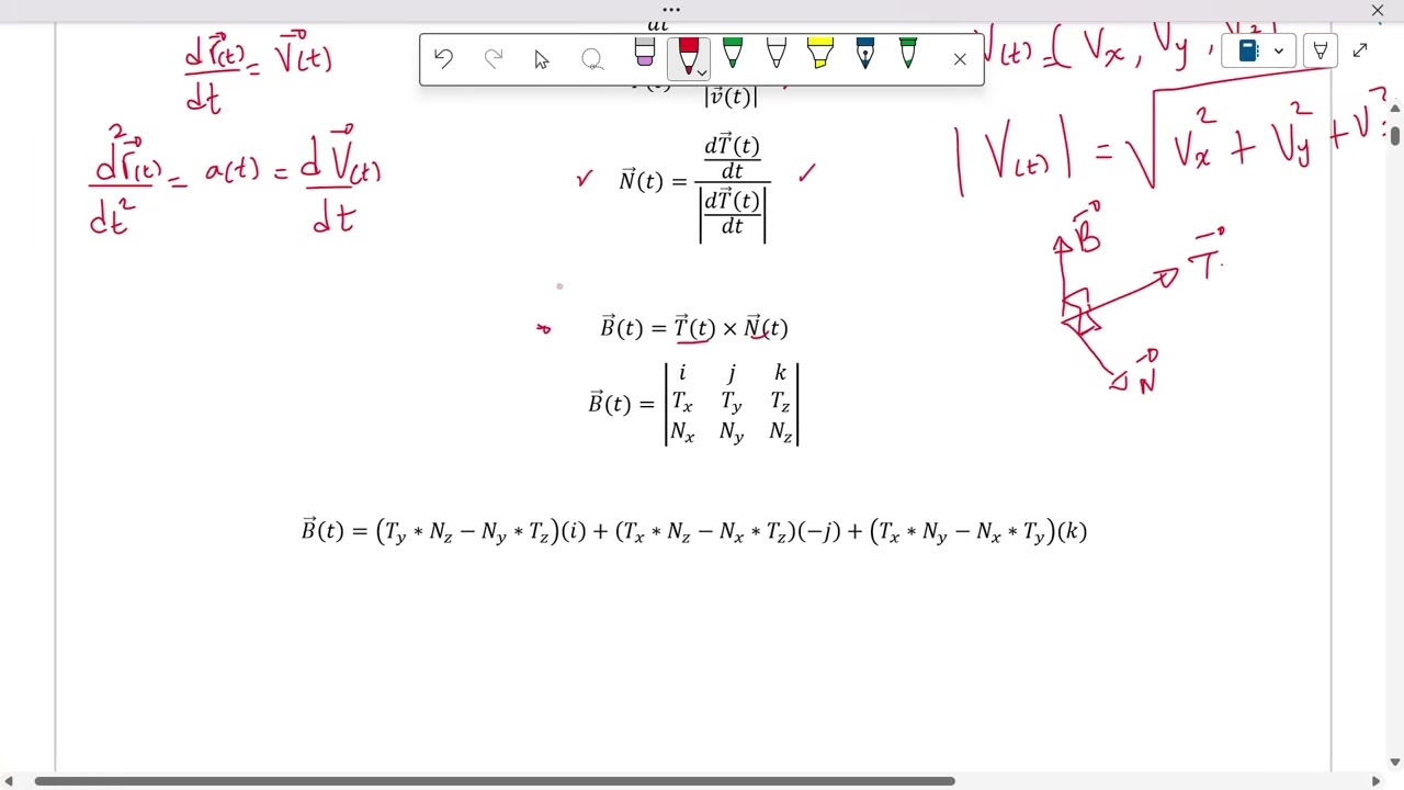Solución Tarea 1. Cálculo Multivariado | Ejercicio 1. Curvas en el espacio.  (2025-01) |UNAD