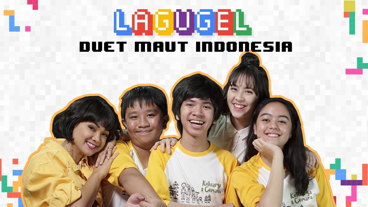 LAGUGEL Duet Maut Indonesia - Cast Keluarga Cemara