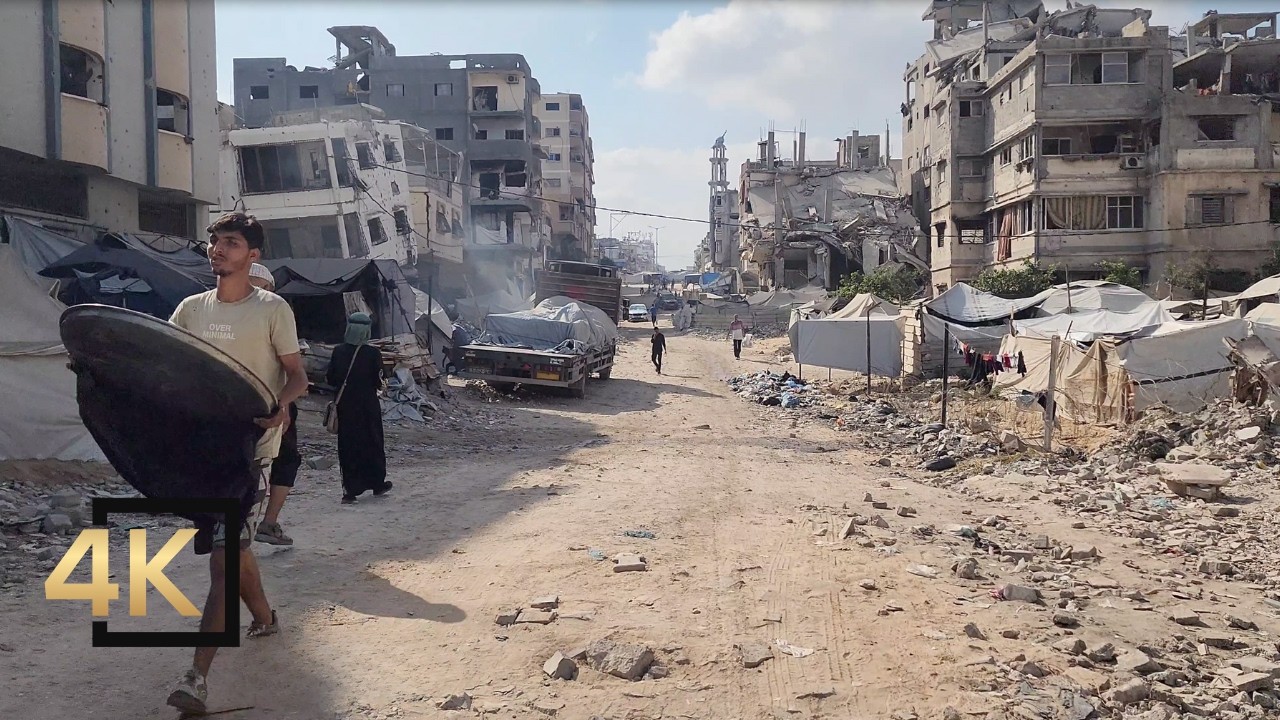 🇵🇸 NEW WALKING TOUR IN GAZA 🇵🇸