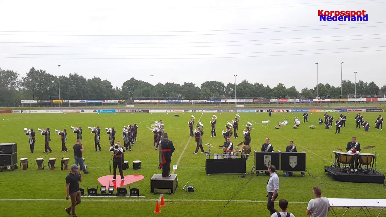 Kamper Trompetter Korps tijdens ODSC Assen 2017