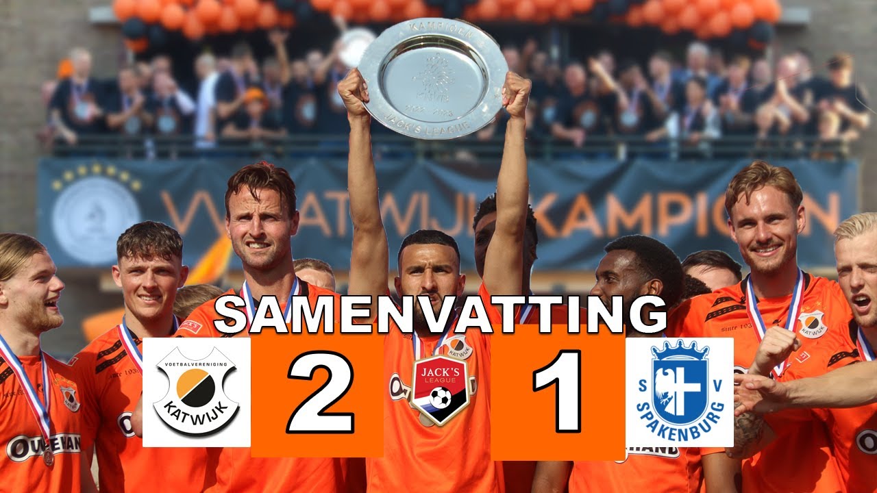 🏆 Katwijk KAMPIOEN na winst op Spakenburg