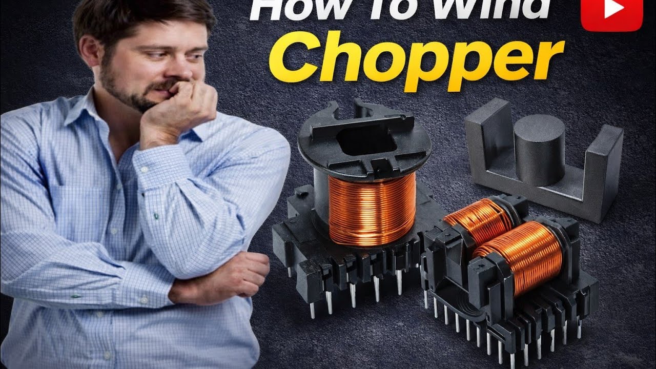  How to make ghotki battery charger chopper winding karne ka asan tarika