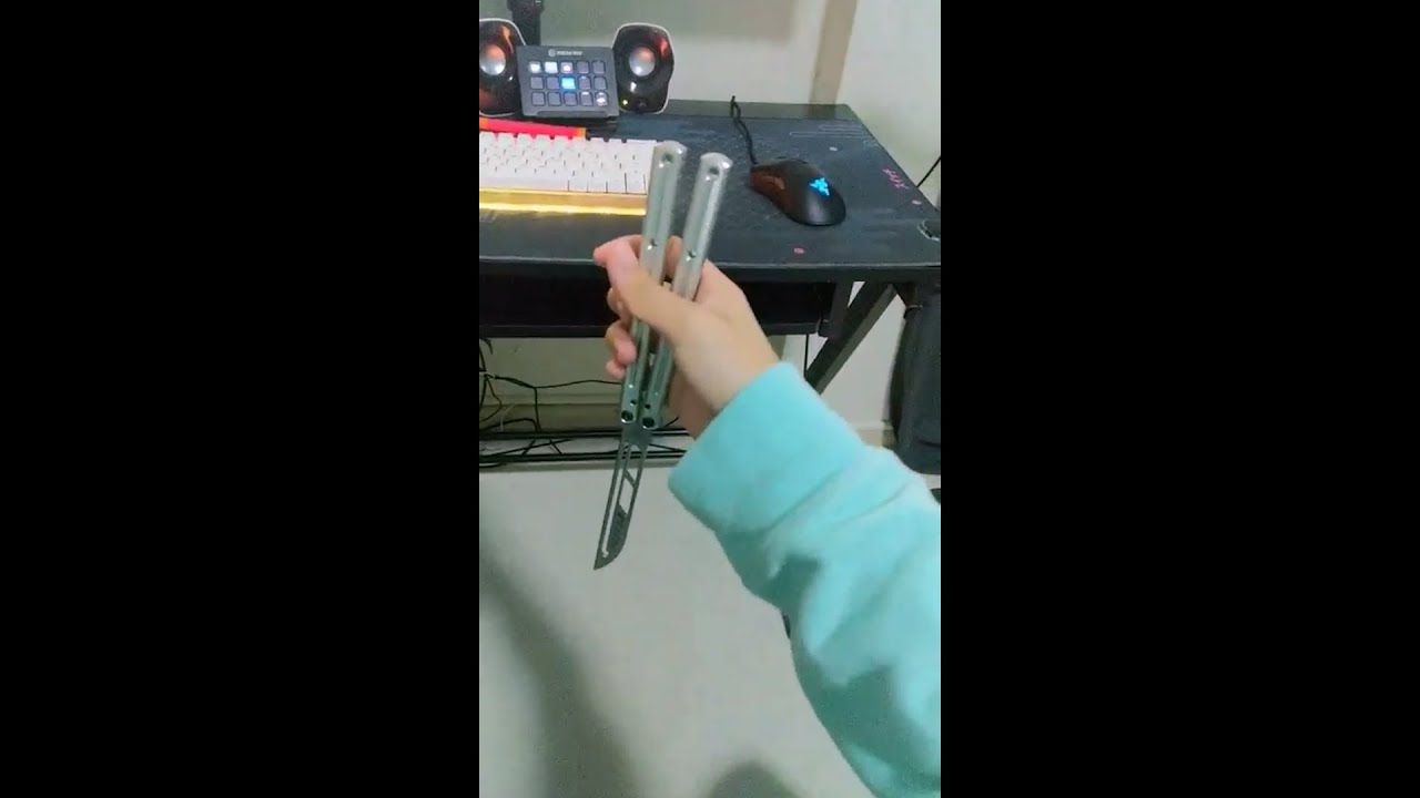 what 5 months of balisong flipping looks like