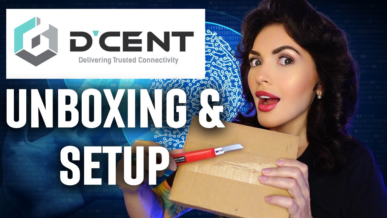 D&rsquo;CENT Biometric Hardware Wallet: Unboxing And Setup🚀D&rsquo;CENT Wallet Review!