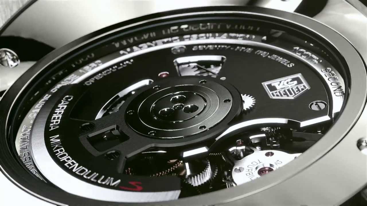 TAG Heuer Carrera MikroPendulumS Concept watch With Two Magnetic Tourbillons And No Hairsprings