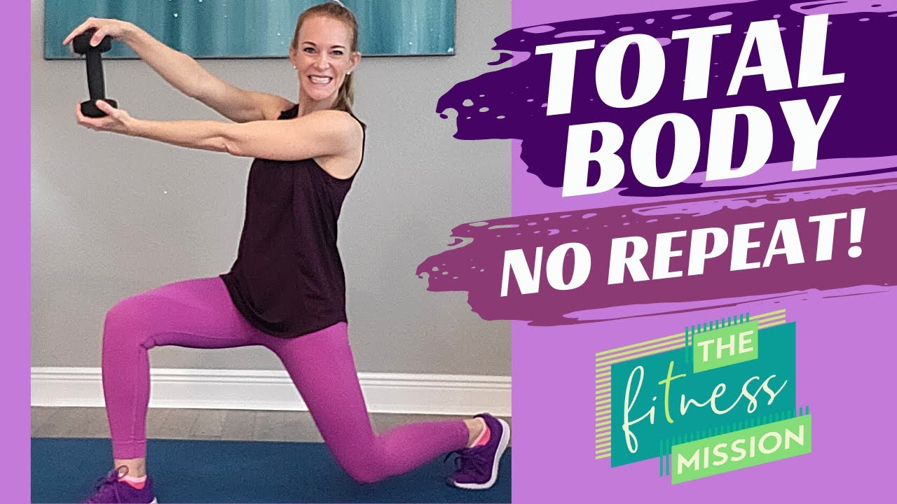 FULL BODY Workout for Women | CREATIVE NEW MOVES! No Repeat!