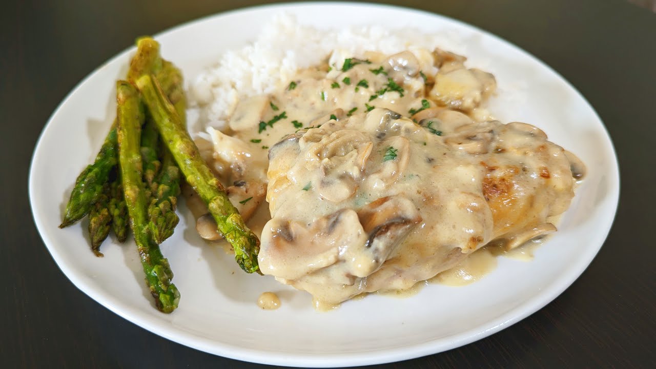 Ayam Saus Jamur Creamy