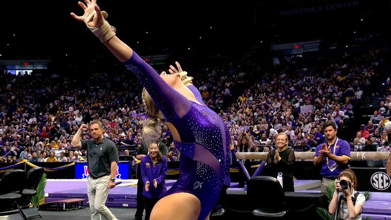 LSU Gymnastics Begins SEC Play on the Road Against Georgia