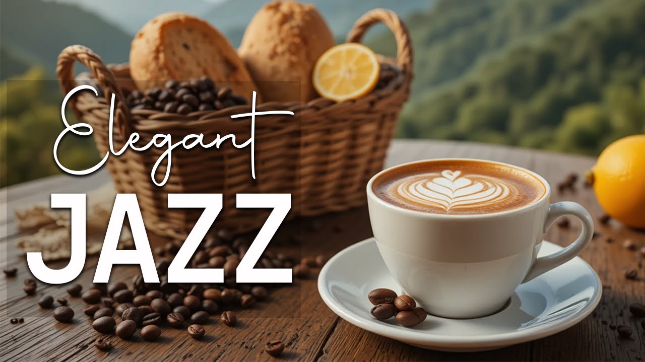 Upbeat Morning Jazz ☕ Positive Coffee Jazz Music & Sweet Bossa Nova Jazz for Happy Day