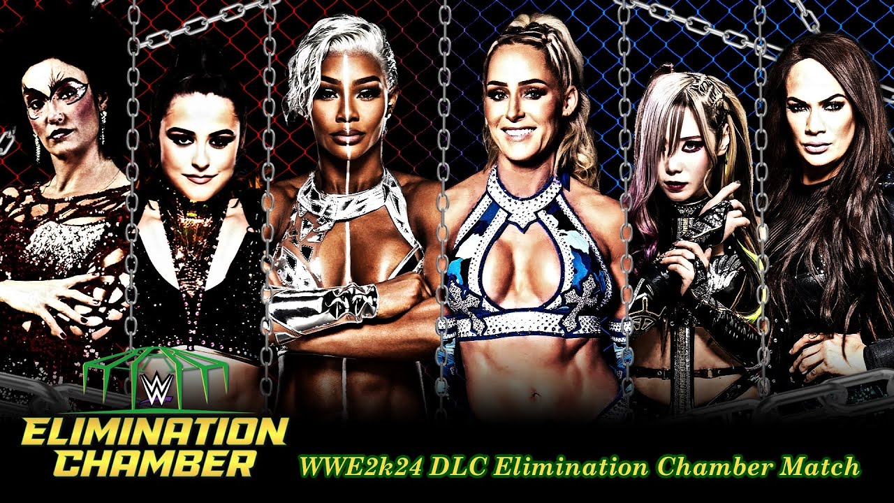 WWE2k24 Global Superstars DLC Update: 6-Women Elimination Chamber Match