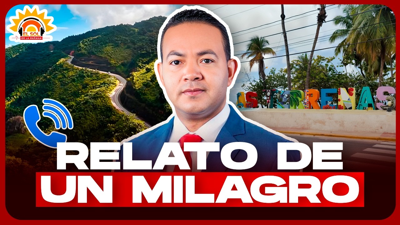 El peligro de la carretera Terrenas-Sánchez que casi le cuesta la vida a Delvis Santos