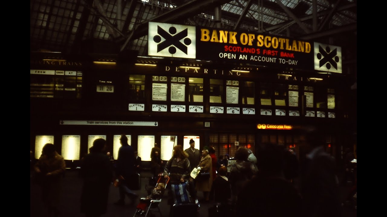 Glasgow Central Station 1976 & 1979