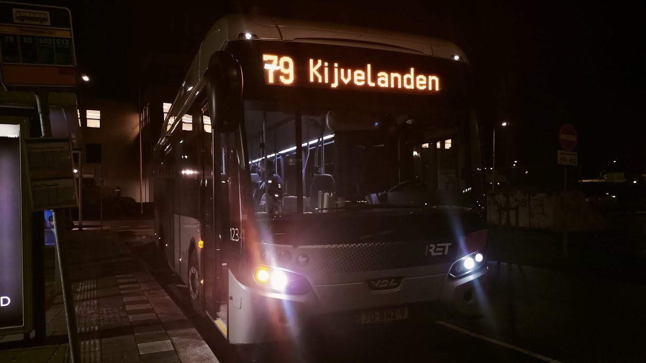 RETcabine rit 79 Poortugaal metro - kijvelanden - Poortugaal metro