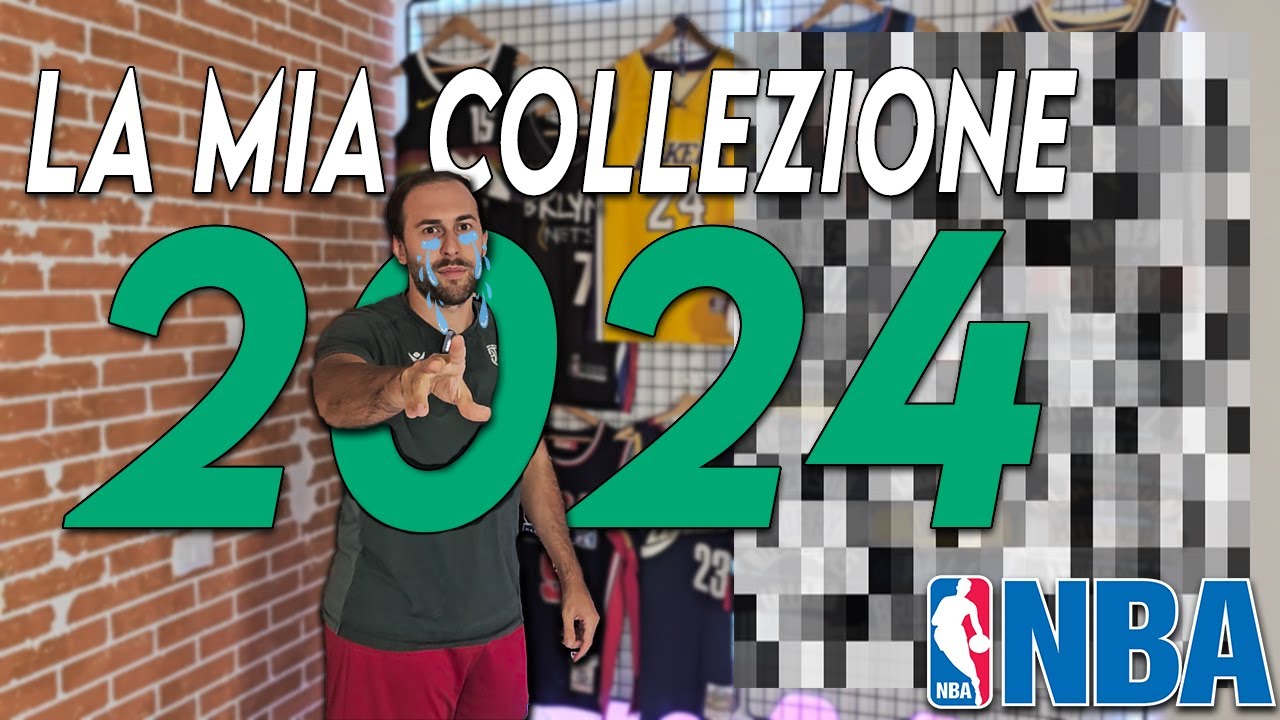 HO REALIZZATO IL MIO SOGNO con la mia COLLEZIONE di CANOTTE NBA!