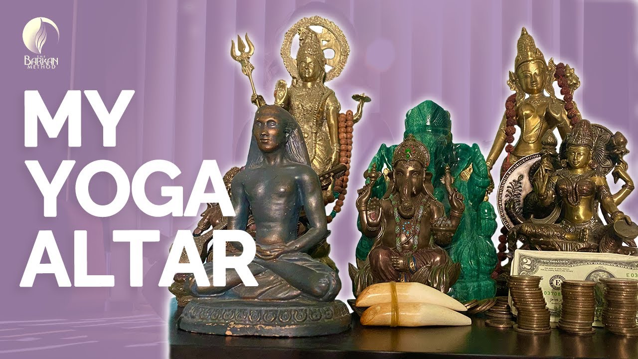 Exploring My SACRED Yoga Altar: A Behind-the-Scenes Look at My Collection