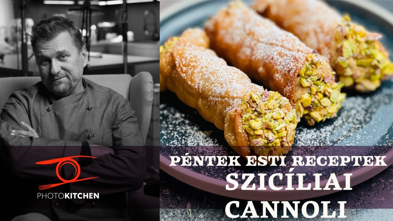 Mitől szicíliai cannoli a szicíliai cannoli? - A PhotoKitchen-ben Anger Zsolt válaszol...