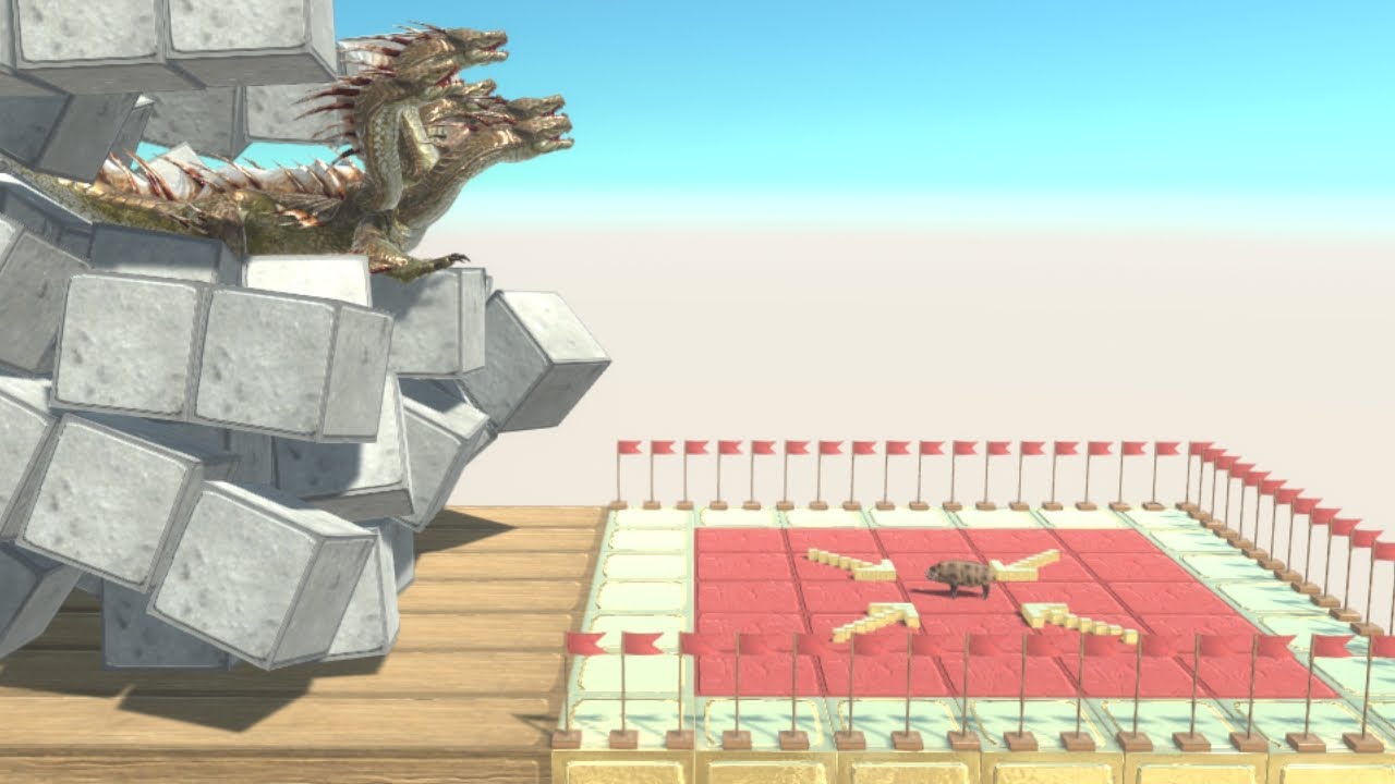 Who Can Survive Gravity Free Bridge? Animal Revolt Battle Simulator