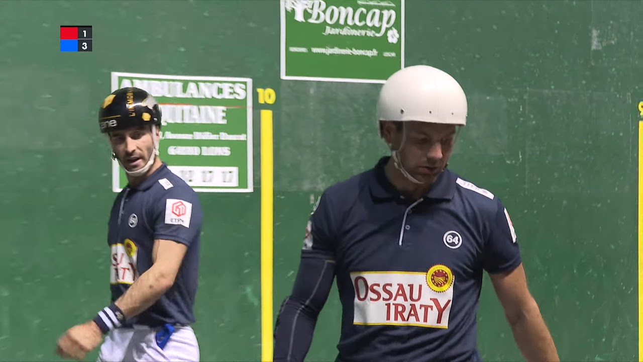 Finale Nat.A Cesta Punta: Saint Jean de Luz (Olha-Inza) contre Gu&eacute;thary (Laduche-Etch&eacute;to)