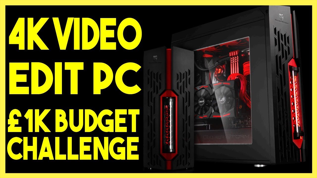 4k Video Editing Pc Build 2020 – LIVE £1K Budget CHALLENGE! Day 1