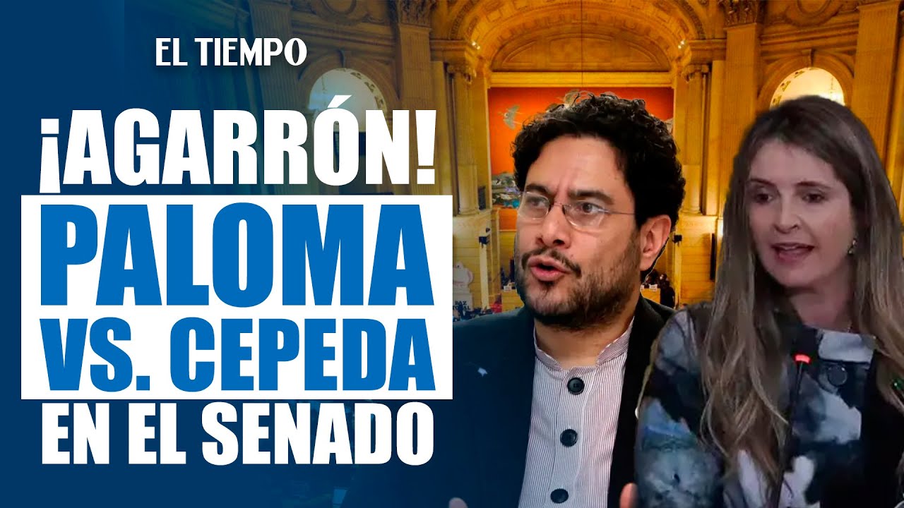 Agarrón entre Paloma Valencia e Iván Cepeda en debate por presuntos vínculos con 'Alias Calarcá'