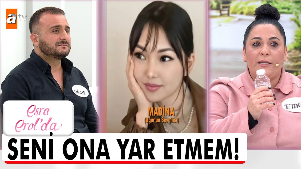 Uğur'un yeni sevgilisi Madina canlı yayında! - Esra Erol'da 17 Eylül 2024