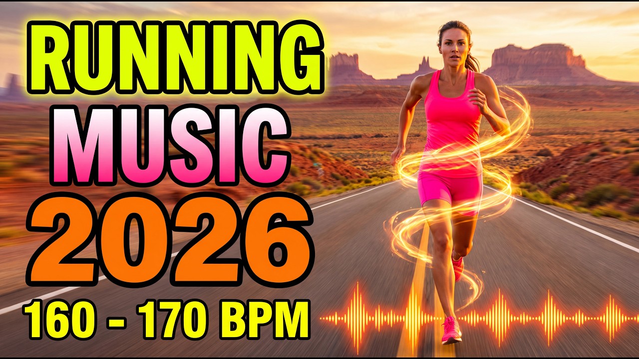 🔥 RUNNING MUSIC MIX 2026 ⚡150-170 BPM &bull; 1 Hour Nonstop Workout Pure Energy &ndash; High-Tempo  🏃| RunCrest