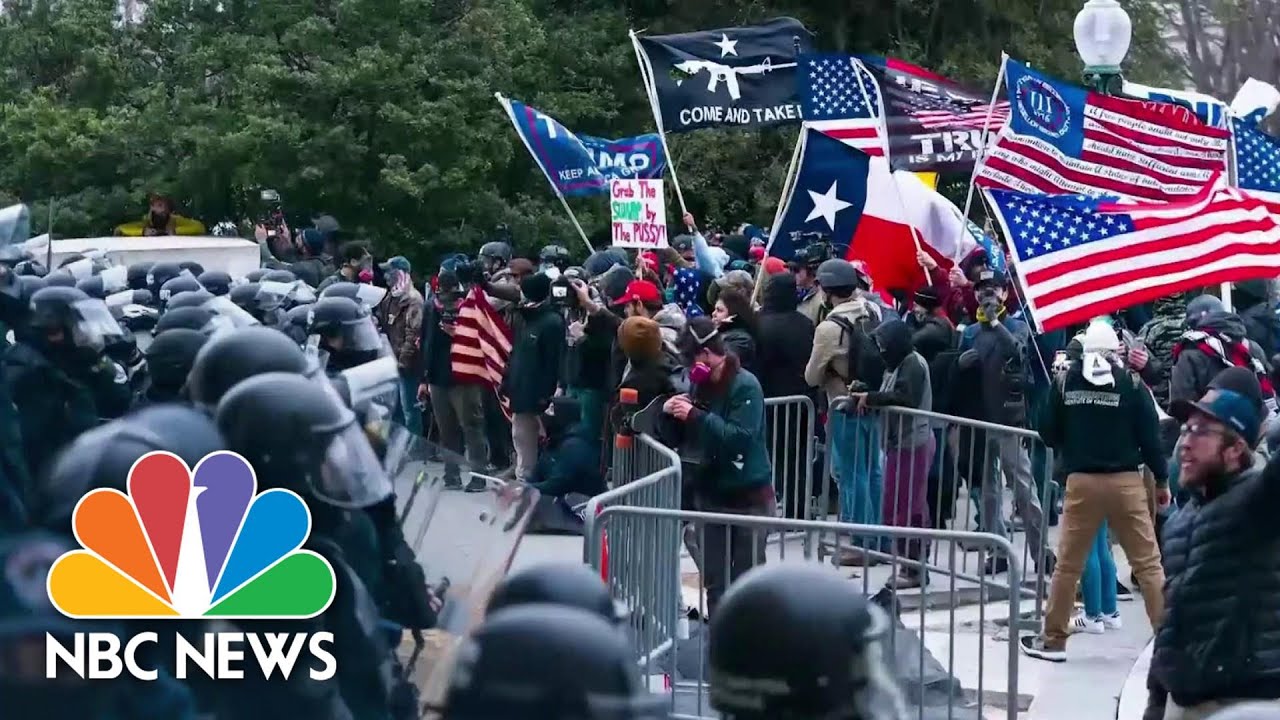 A Closer Look At What Laws Were Broken During The Capitol Hill Riots | NBC News NOW