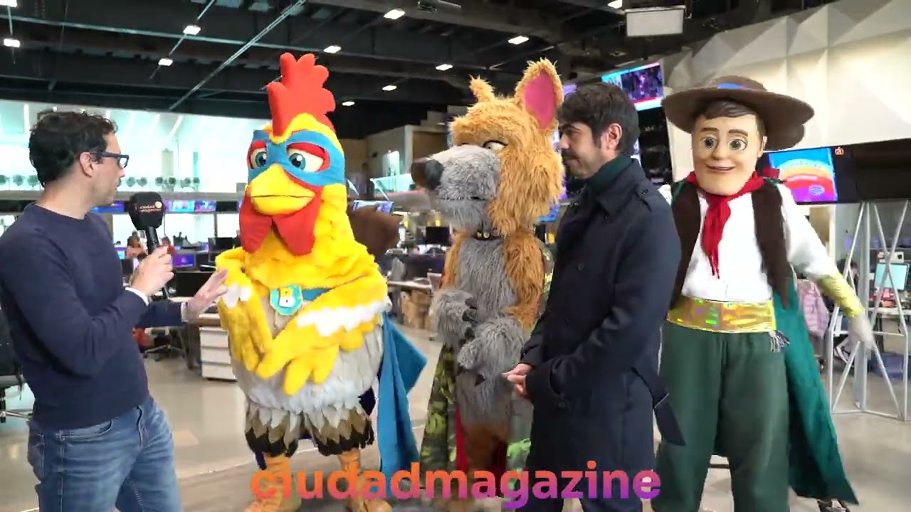 Zenón, Bartolito y el Lobo Beto se convierten en los superhéroes de los chicos
