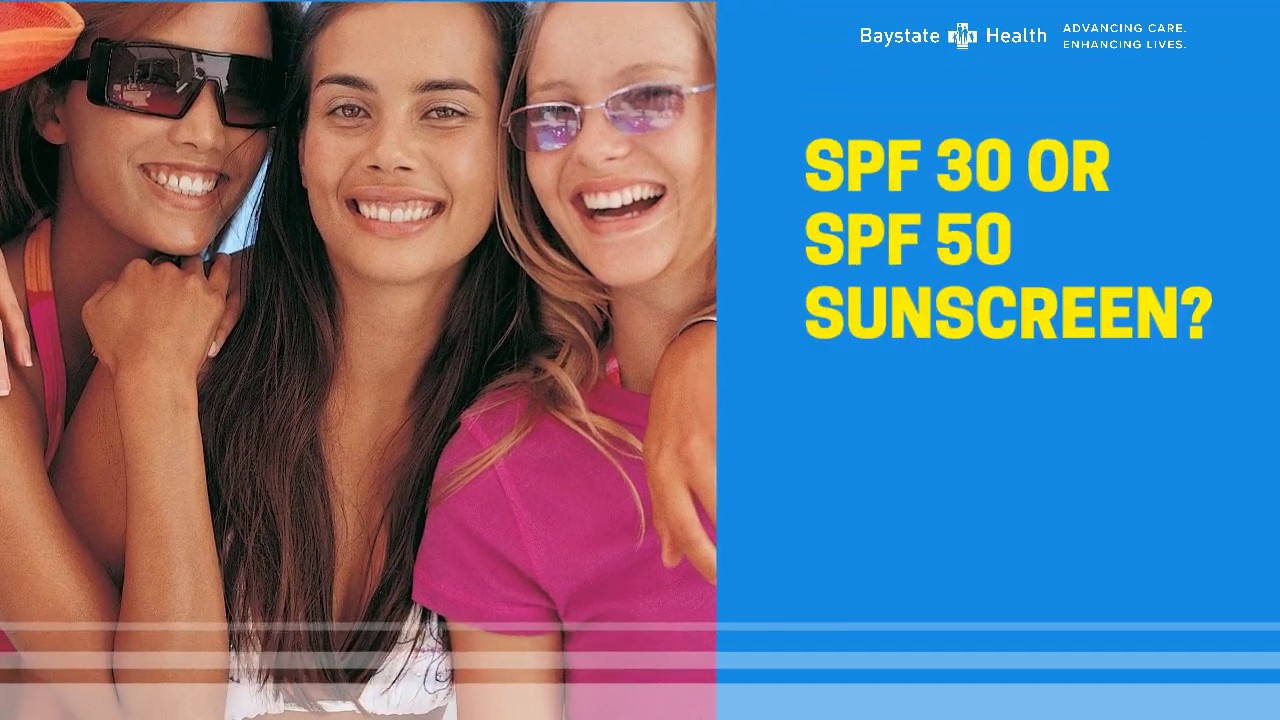 SPF 30 or SPF 50 Sunscreen? Does the number make a difference in preventing sunburn and skin cancer?