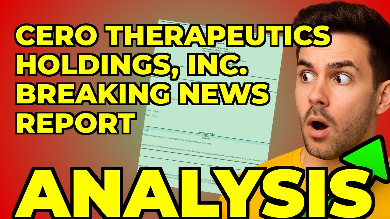 My Insight on Cero Therapeutics' Nasdaq Delisting Filing
