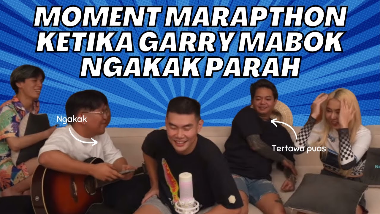 MOMENT MARAPTHON KETIKA GERRY MABOK BIKIN NGAKAK SEMUANYA 🤣🤣. #yb #gery 