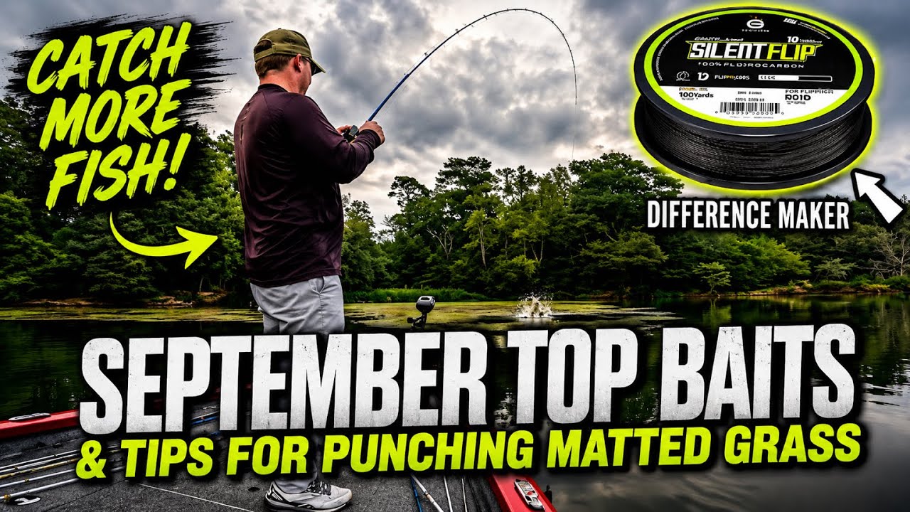 September Top Baits and Tips for Punching Matted Grass on Lake Guntersville 