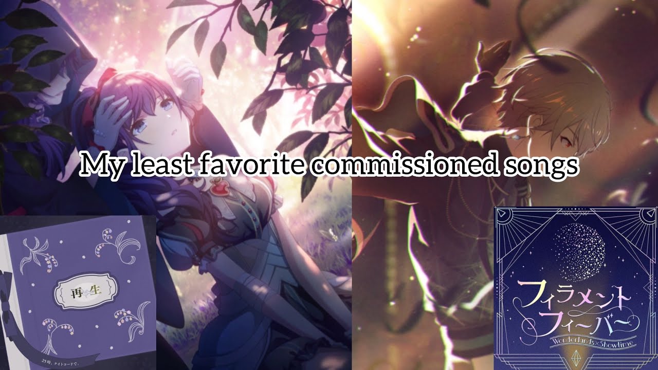 My least favorite commissioned songs for each character (Project Sekai)