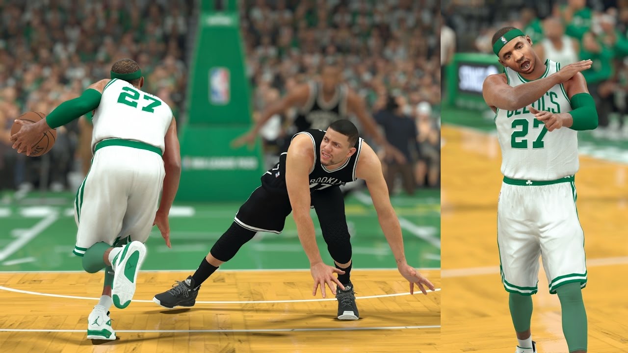 NBA 2K17 My Career - Austin Rivers Is Leaning! PS4 Pro 4K