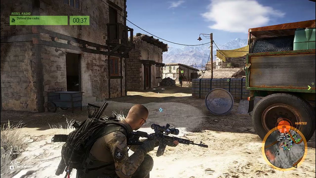 Tom Clancy's ghost recon wildland 2025.P74 ปกป้องวิทยุสื่อสาร สุดกำลัง