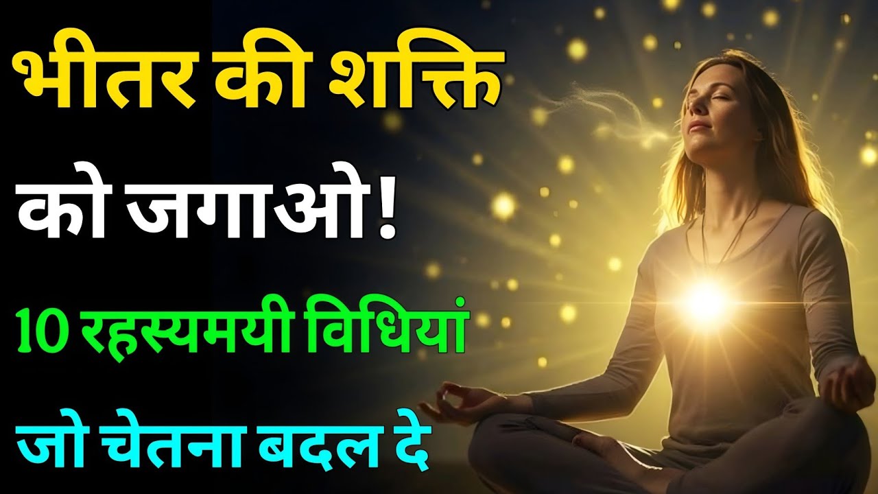 🔥“Spiritual Energy कैसे जगाएं?” | 10 रहस्यमयी विधियाँ जो आपकी चेतना बदल देंगी | Spiritual Secret