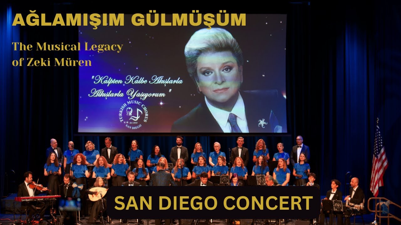 Ağlamışım Gülmüşüm l Remembering the Musical Legacy of Zeki Müren- San Diego Concert