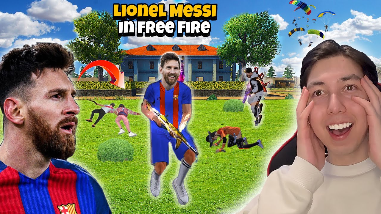 Lionel Messi In Free Fire 🍷🗿 - How Many Headshot can Messi Do⁉️ - Mehdix