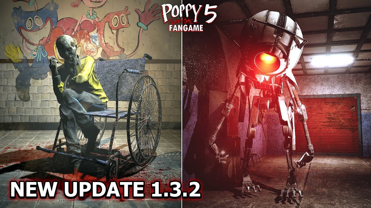 Poppy Playtime Chapter 5 Fangame New Update 1.3.2 (Full Gameplay)