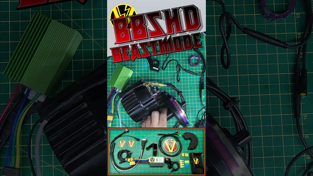 Режим BBSHD Beast! Раскройте необузданную мощь своих моторов с помощью High Voltage! #шорты #бафанг