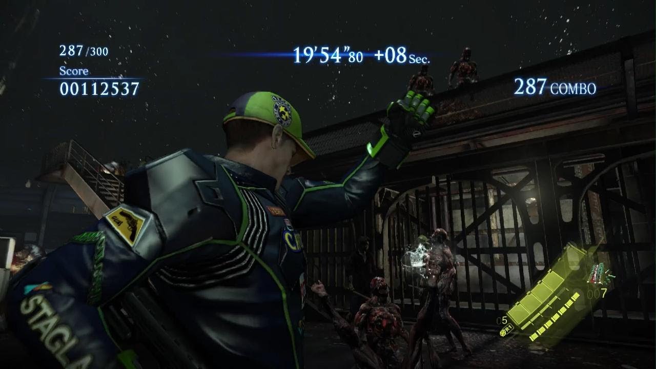 RESIDENT EVIL 6 - Piers EX | Rooftop Mission Solo