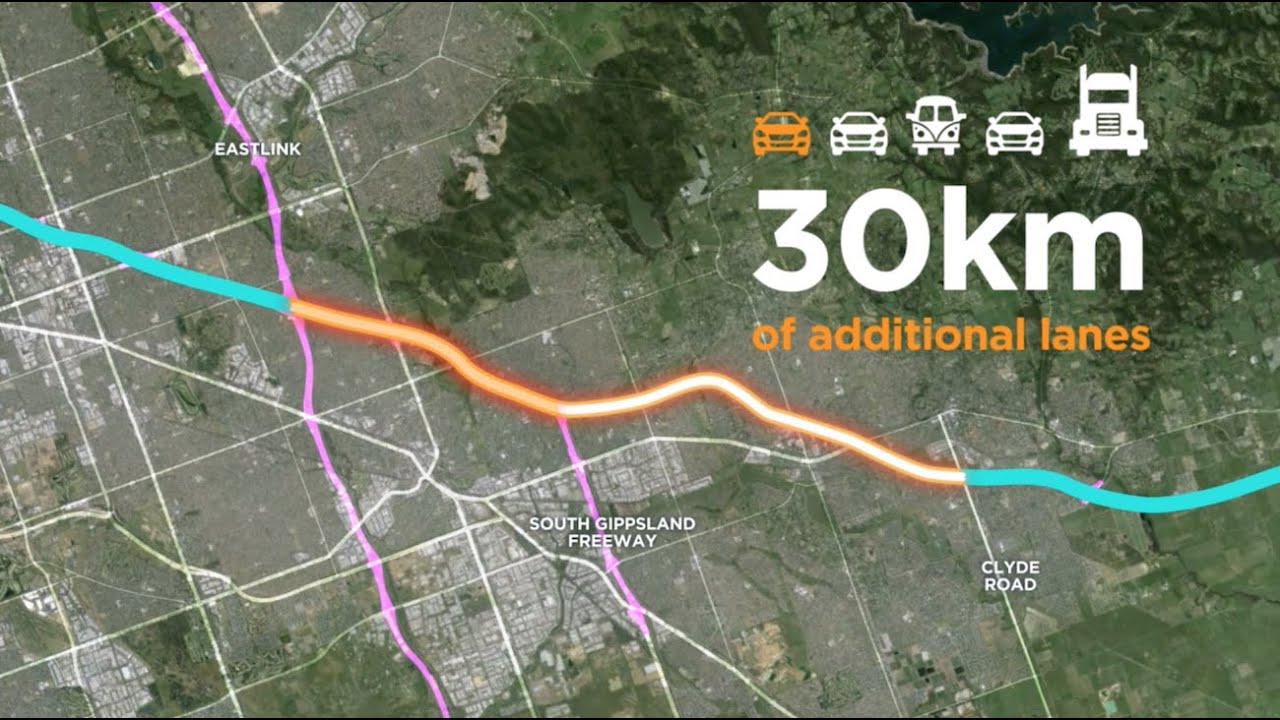 Upgrading the Monash Freeway