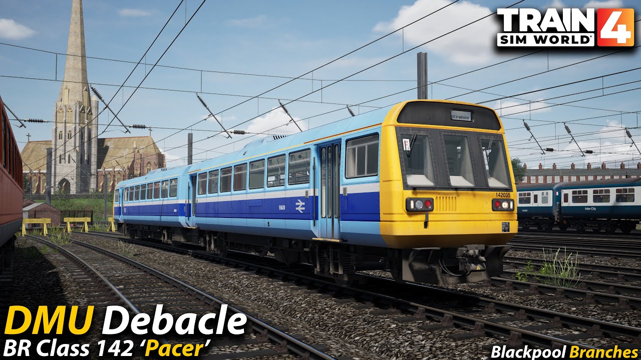DMU Debacle : Blackpool Branches : Train Sim World 4 [4K 60FPS]