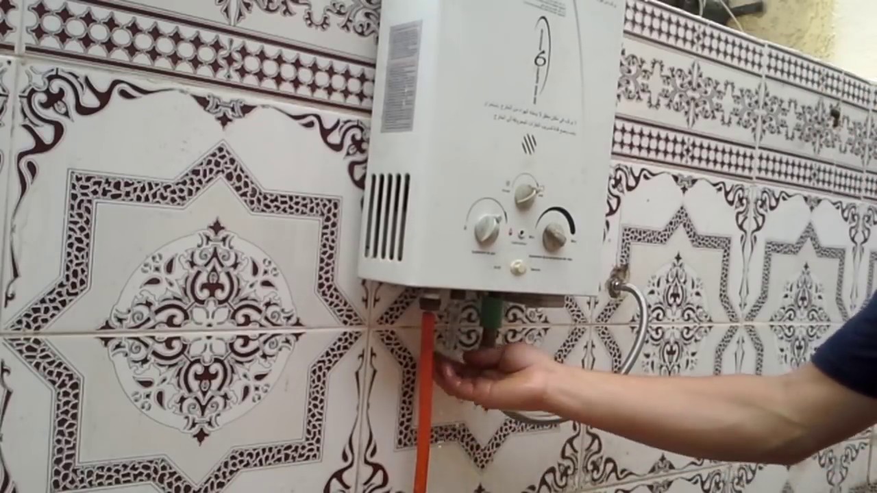اصلاح سخان الماء بالغاز الاطوماتيكي Repair of gas water heater