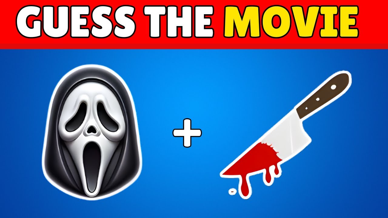Guess the Scary Movies by the Emojis 😱 Mega Quiz