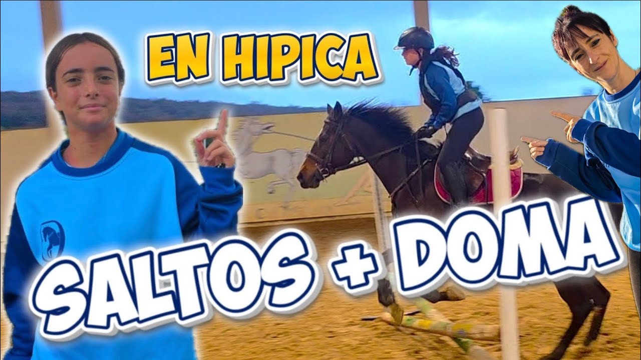 Clase Intensa de DOMA con Sidi y SALTO con Spirit /Comienza la preparación para examen de Galope 4